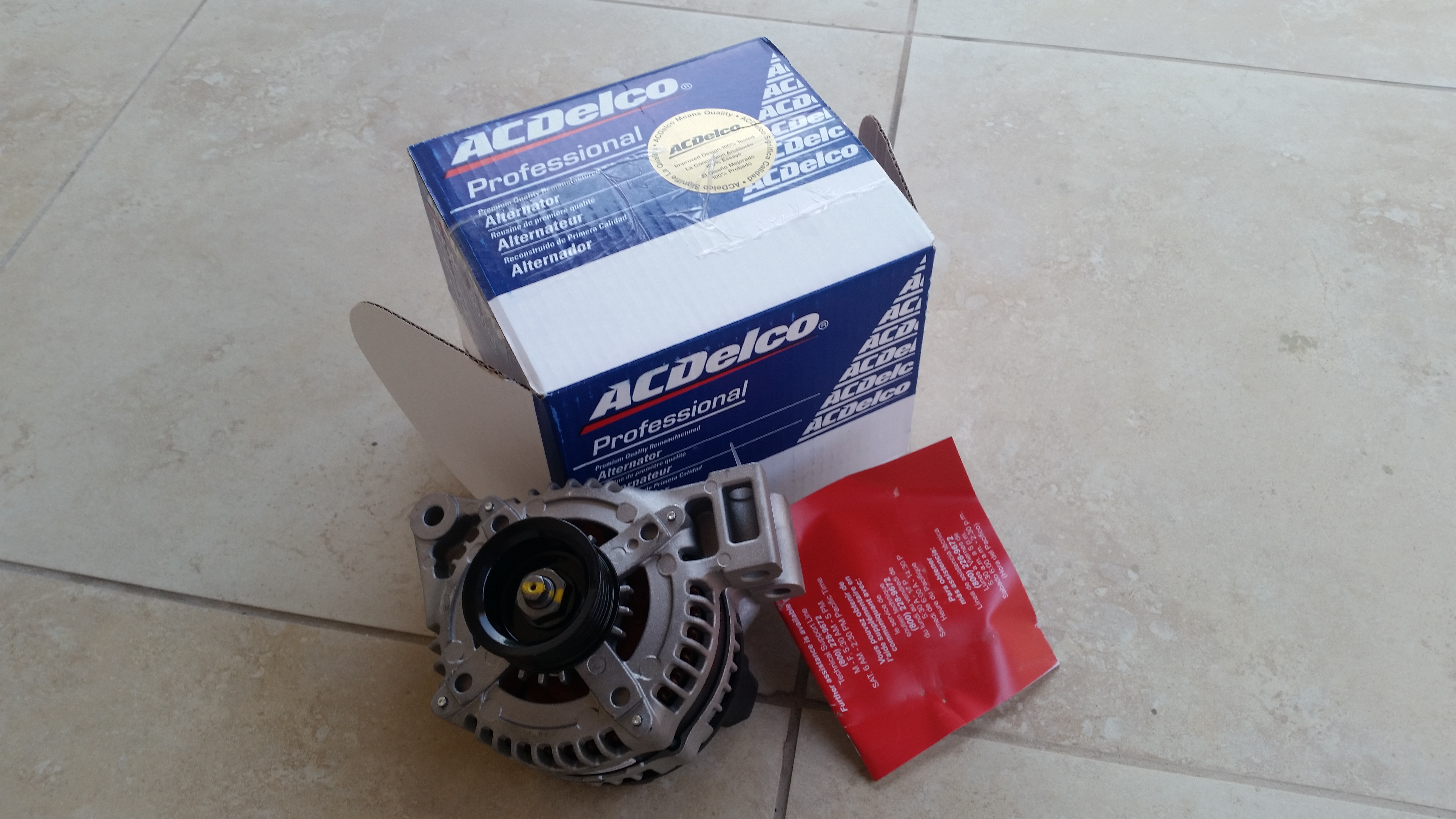 Vue Alternator Replacement